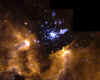 Amas globulaire - NGC 3603   ( 16 Ko )