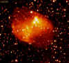 Galaxie elliptique - M 27   ( 91 Ko )